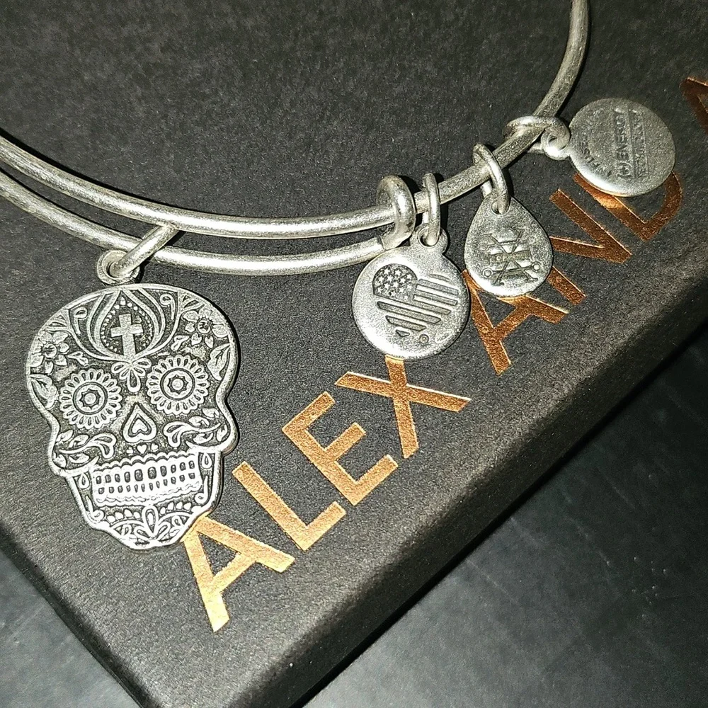 Alex and Ani Calavera Bracelet - Picture 3 of 7